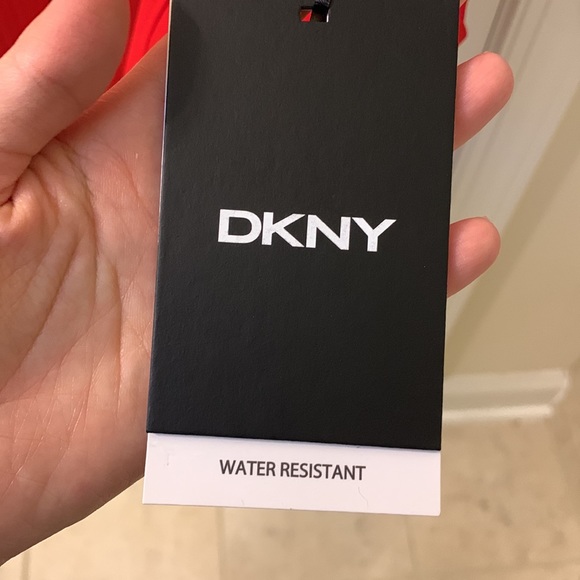 DKNY Bright Red Coat - Picture 6 of 17